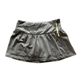 Green Khaki Spandex Shorts Skort